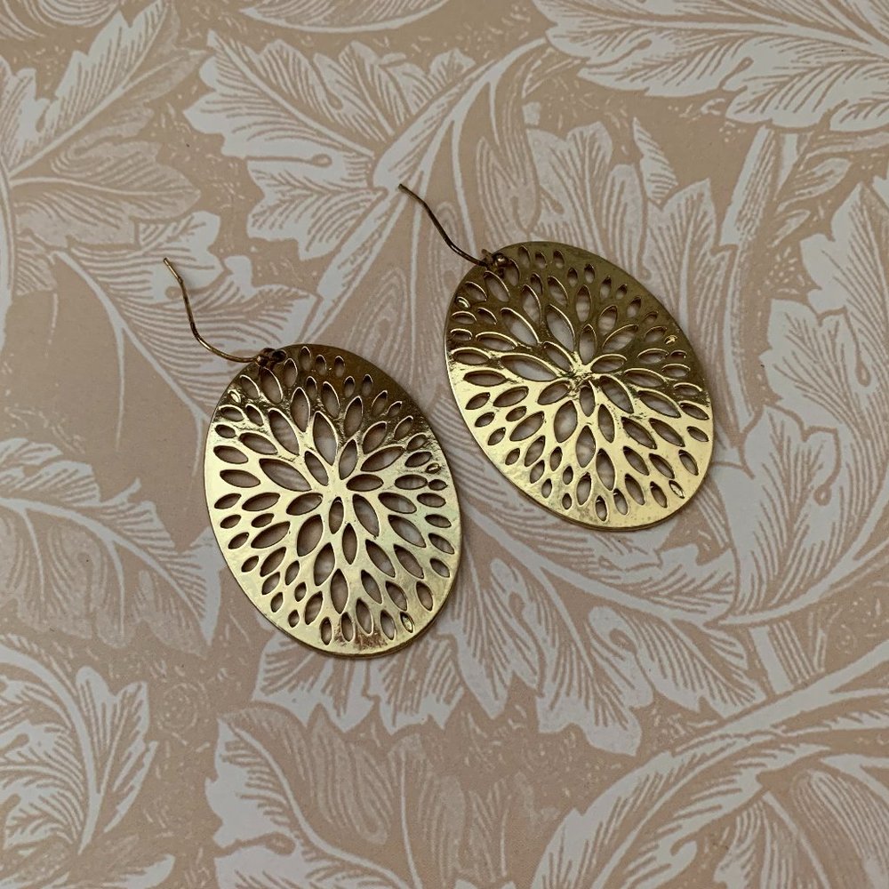 Gold Tone Earrings